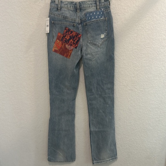 Free people orange blossom bootcut jeans size 24 NWT - Picture 10 of 11